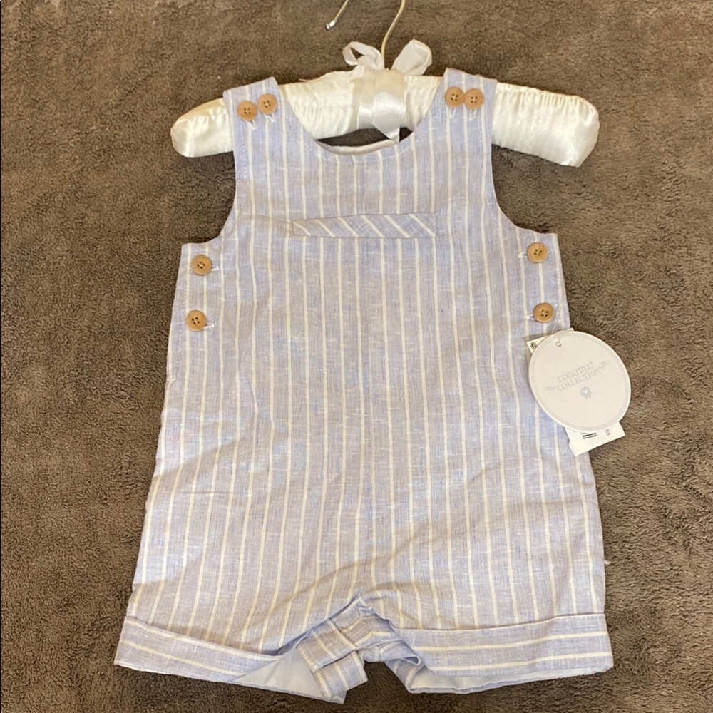 Edgehill Collection size 0-3 months romper.